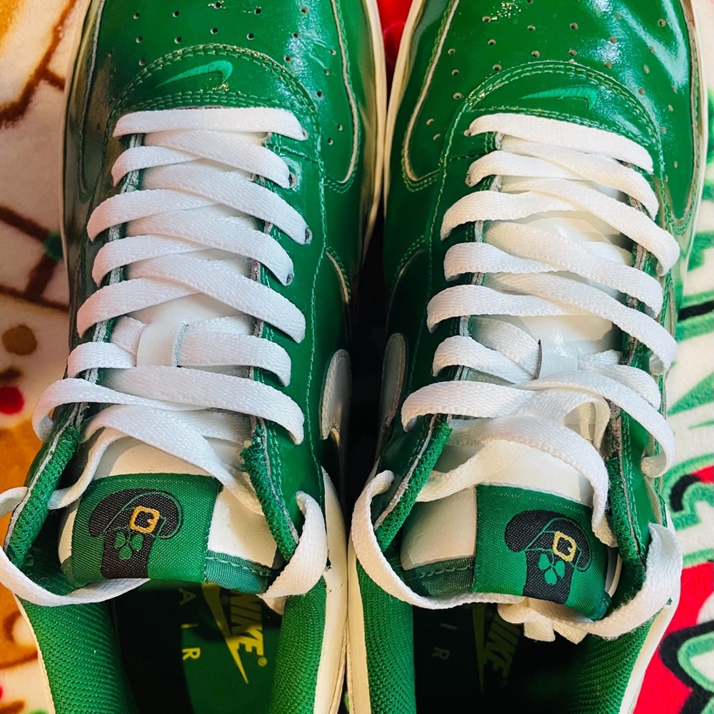 SOLD🔥Nike Air Force 1 “St. Patrick’s Day” 2006 - Picture 3 of 13